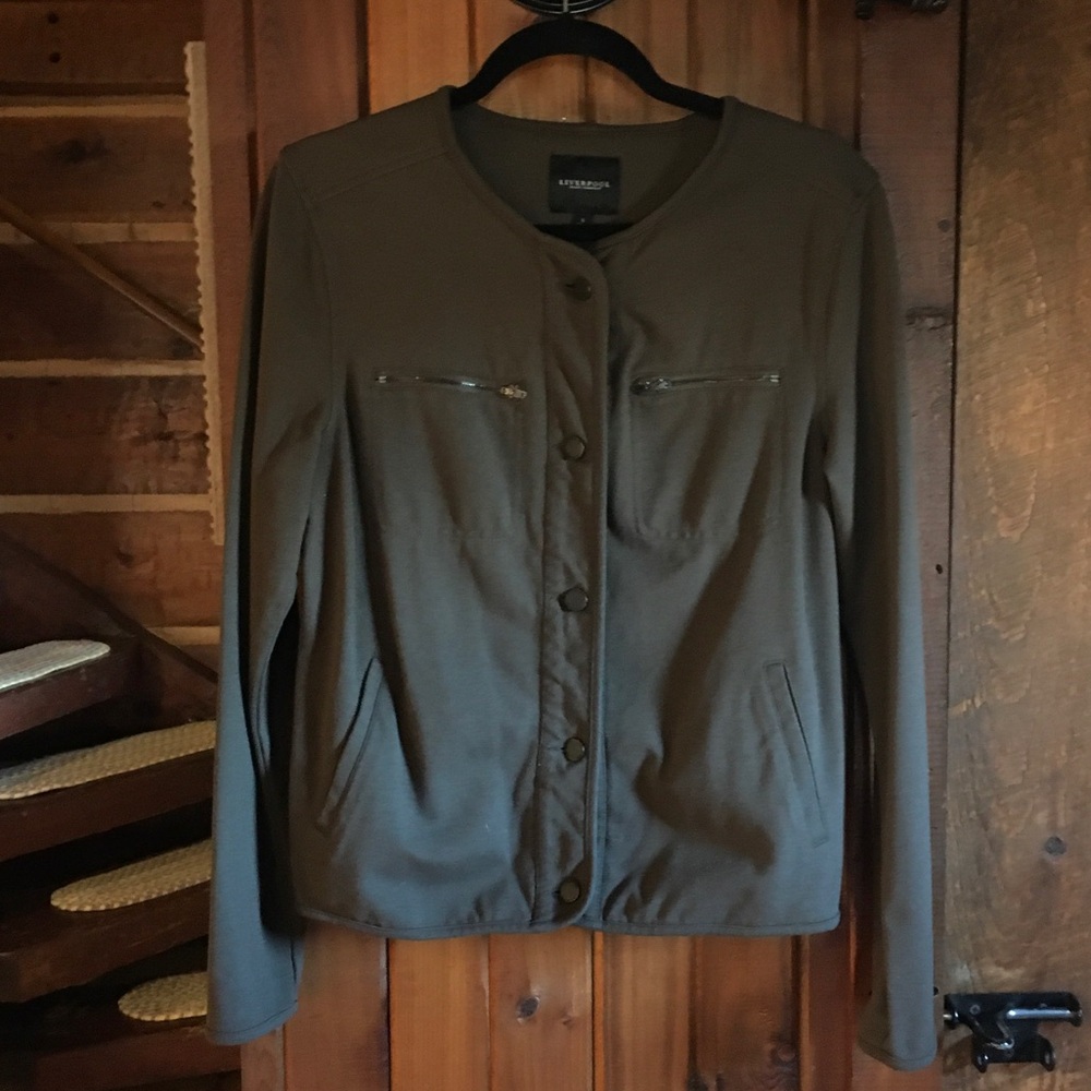 Liverpool Olive Utility Jacket